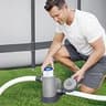 Bestway Flowclear 1500 GPH Above Ground Pool Filter Pump System with Built-In Timer