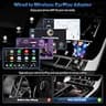 iGENJUN 2026 Upgraded Mini Plug & Play Wireless CarPlay & Android Adapter