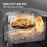 TOSHIBA B09HKPSRWW 1.0 Cu.Ft. Inverter Countertop Microwave Air Fryer Combo