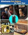 Timeage 2-in-1 Rechargeable Portable Ozone Generator and Air Ionizer for Cars