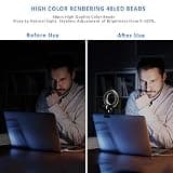 Cyezcor USB Video Conference Ring Light Kit with Adjustable Laptop Mount