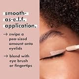 e.l.f. Lock It Down Eyeshadow Primer, Vegan and Cruelty-Free Smooth Base