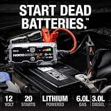 NOCO Boost Plus GB40 1000A 12V UltraSafe Lithium Jump Starter for Up to 6L Gas & 3L Diesel