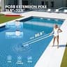 Enhulk PC68 Heavy-Duty Cordless Pool Vacuum with 26.5 GPM Suction and 5200mAh Battery