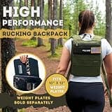 Polyfit Rucking Backpack 2.0 with Patent-Pending Side-Loading Plate System