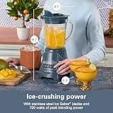 Hamilton Beach Power Elite 700W Countertop Blender with 40-Ounce Glass Jar