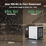 Waykar 70-Pint Energy Star Crawl Space Dehumidifier with Direct-Drain Design