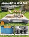 Umbrauto Drop-Stitch Upgraded Truck Bed Air Mattress 5.5-5.8 Ft Beds