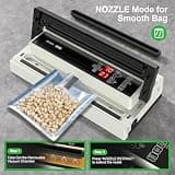 MAGIC SEAL MS4005 Dual-Mode 16-Inch Commercial Vacuum Sealer with Air Inflation