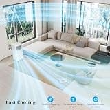 ROVSUN WiFi Enabled Smart 8000 BTU Portable Air Conditioner with App Remote Control