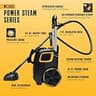 McCulloch MC1385 Deluxe Canister Steam Cleaner System with 23 Accessories