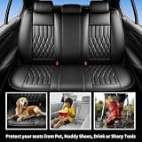 Banklif Custom Fit Breathable Leather Seat Covers for the Chevy Equinox
