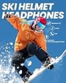 OutdoorMaster OM BT01 Wireless Bluetooth 5.3 Drop-In Ski Helmet Speakers