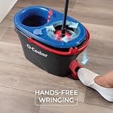 O-Cedar RinseClean Spin Mop & Bucket System with Microfiber Head