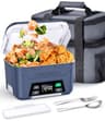 Docusvect Rechargeable Heated Lunch Box with Exact-Time Smart Scheduling