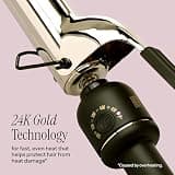 Hot Tools Pro Signature 24K Gold 1.5-Inch Extended Barrel Curling Iron