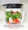 Oster Pro 1200 Blender with 48-Ounce Glass Jar and 24-Ounce Travel Cup