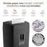 Bonsaii C275-A 12-Sheet Cross-Cut Heavy Duty Shredder with P-4 Security