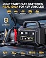 VTOMAN V-Truck Pro 8000A 41600mAh 12V/24V Heavy-Duty Battery Jump Starter Unit