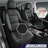 Skechers Memory Foam Air Cool Mesh Thick Automotive Car Seat Covers, Universal