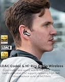 TOZO NC20 Pro High-Fidelity LDAC True Wireless Earbuds with Smart Touchscreen Case