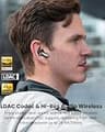 TOZO NC20 Pro High-Fidelity LDAC True Wireless Earbuds with Smart Touchscreen Case