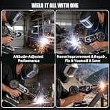 Cobowo 2-in-1 Handheld Gasless Flux-Core MIG and MMA Stick Welder Kit