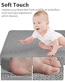 Generic Quick-Drying Comfortable PVC Shower Floor Mat for Textured Tubs