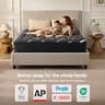 BEDLORE Pillow Top Mattress Topper, Breathable Bamboo Viscose, King Size