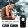 Silonn 50-Inch Smart Electric Fireplace Heater with Remote and App Control
