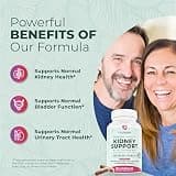 PurePremium Kidney Support Supplement with Cranberry Extract, 120 Day Supply