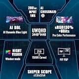 Samsung Odyssey G9 49-Inch DQHD 240Hz 1ms 1000R Curved Ultrawide Gaming Monitor