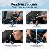 Sondur CloudAir Air Cell Airplane Travel Cushion with Built-In Air Pump