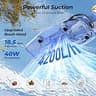 JESIMAIK Cordless Handheld Pool Vacuum with Smart Full-Bag Alert and 18.5 GPM Suction