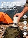 LAMIDO Portable Cordless Electric Burr Coffee Grinder with 2000 mAh Rechargeable Battery