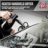 Adam's Polishes Mini Air Cannon Handheld High Powered Filtered Car Wash Dryer