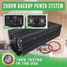 PumpSpy 2000-Watt Pure Sine Wave Battery Backup Inverter for Sump Pumps