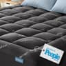 Niagara Sleep Solution Ultra Soft Bamboo Rayon Mattress Topper, Queen Size