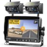 DVKNM AP7-2 Magnetic Solar Wireless Backup Camera with 7-Inch IPS Monitor