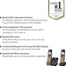 Panasonic KX-TGD832M DECT 6.0 2-Handset Cordless Phone System with Call Block