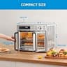 Midea Flexify Classic French Door Air Fryer Toaster Oven Combo, 26.4-Quart Size