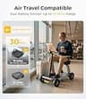 PAISEEC L5 Luxury One-Second Folding Travel Mobility Scooter, 30-Mile Range