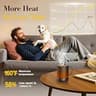 Armygo Smart Heated Coffee Mug with LED Display & 10 Heat Settings, 14oz