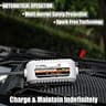 MOTOPOWER MP00205B 12V 1-Amp Automatic Trickle Charger with Pulse Repair Battery Recovery