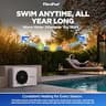FibroPool FH135 35,000 BTU Electric Pool Heat Pump with Digital Panel