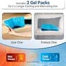 Comfytemp Ankle Ice Pack Brace System with Alternating Cooling Inserts