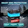 Dumfume 12V 150Ah High-Capacity Group 31 Lithium Deep Cycle Marine Battery