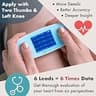 EMAY 6L Portable Standalone EKG Monitor with Built-In Screen and Memory