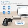Eyoyo EYH2 Handheld USB Wired 2D Barcode Scanner with Mobile Screen Reading Support
