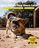 BLACKDOG Military Dog Shock Collar with 4200ft Range and 90-Day Battery Life